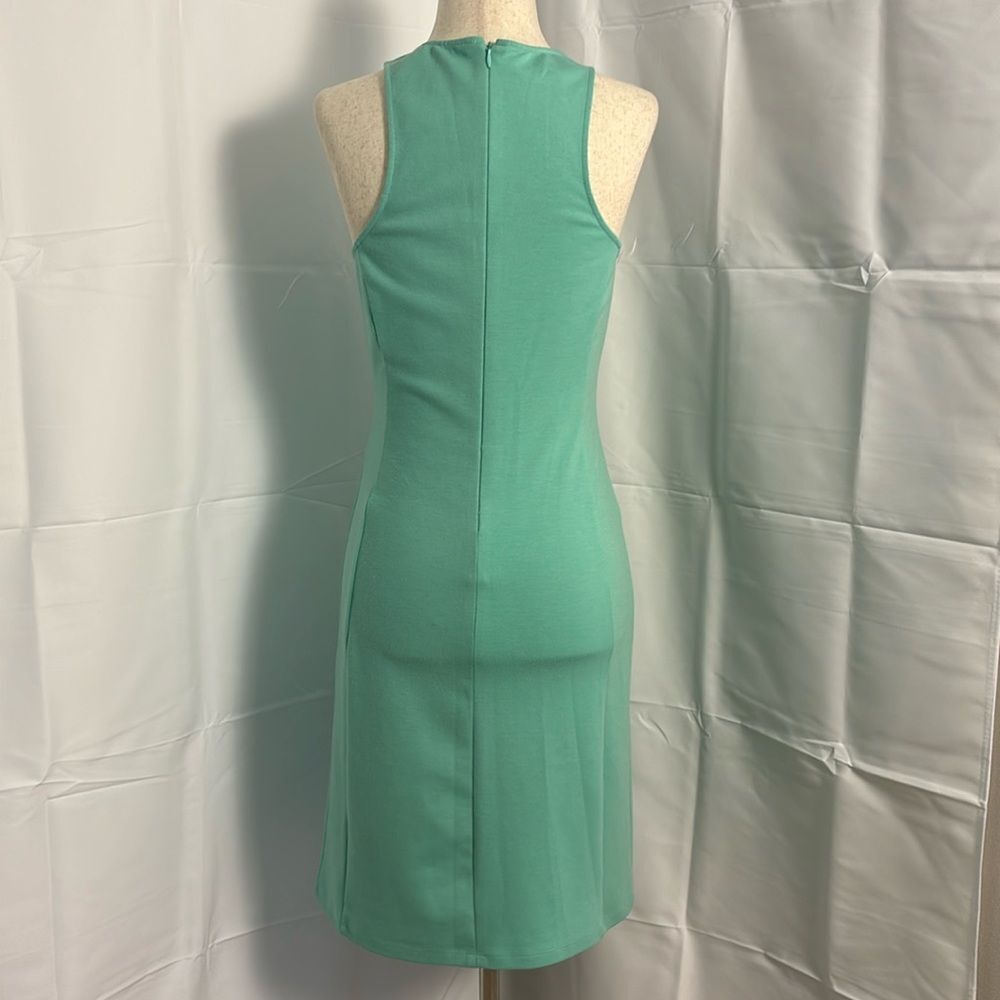 The Letter Lace Shift Dress in Mint Green Size S - Picture 2 of 7